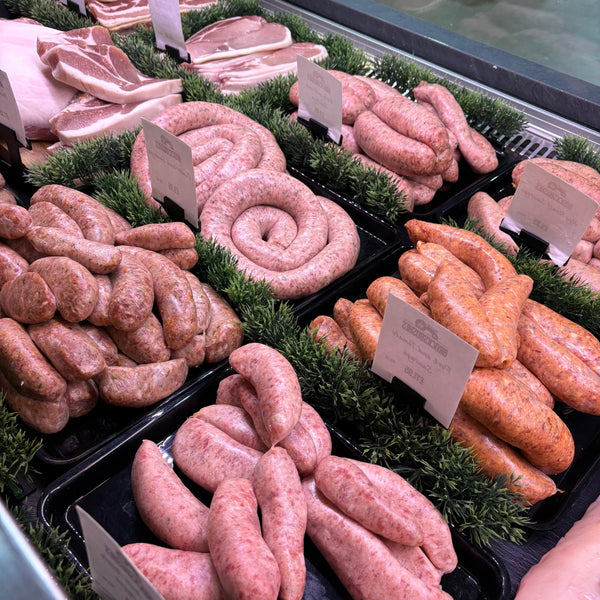 Brocksbushes Butchers Sausage near Corbridge