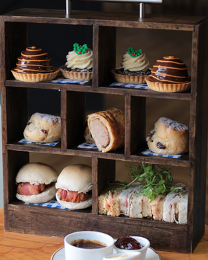 Festive Afternoon Tea at Brocksbushes Christmas Fayre