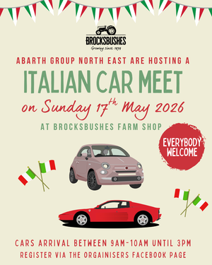 Sunday 17th May - Italian Car Meet Up