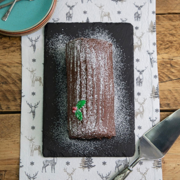 Homemade Yule Log near Newcastle