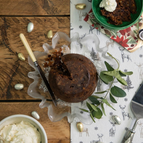 Homemade Christmas Pudding near Corbridge