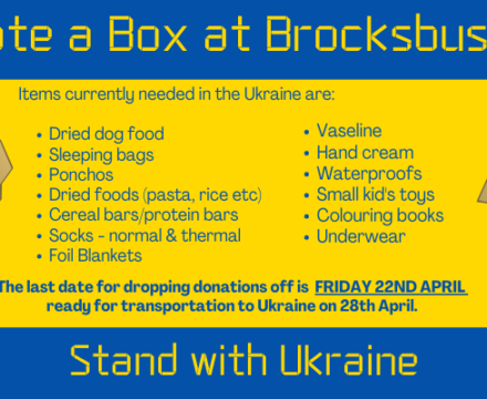 Donate a Box at Brocksbushes