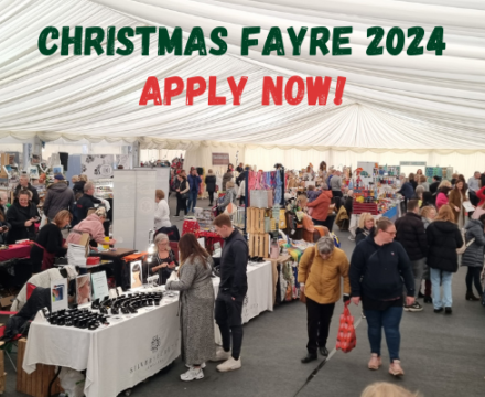 Apply now for a Christmas Fayre stall!